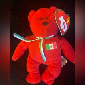 🇲🇽Teeny Beanie Baby Osito the Bear  - NWT
